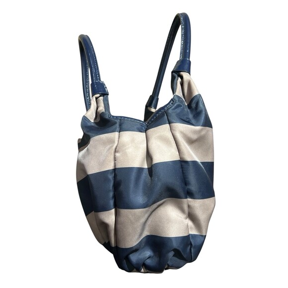 Kate Spade NY Striped Navy Blue Shoulder Bag - Picture 7 of 15